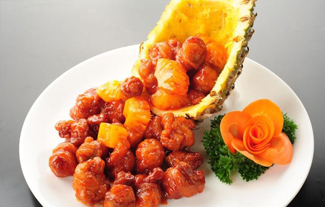 菠萝咕噜肉 Pineapple Sweet and Sour Pork